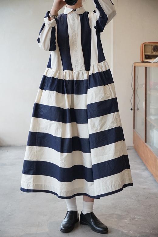 Casey Casey条纹连衣裙 商品图0