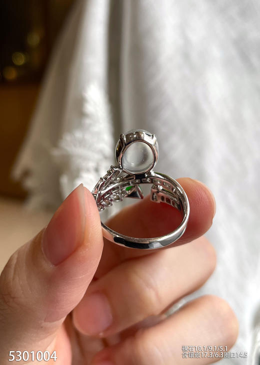 5301004，蛋面戒指。具体价格微信咨询 商品图5