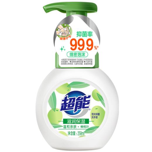 超能泡沫抑菌洗手液(滋润保湿)258ml 商品图8