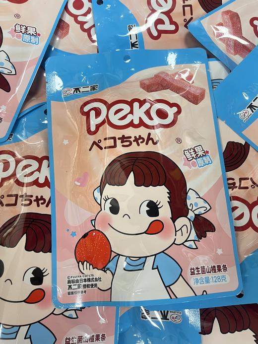 不二家益生菌山楂果条128克   6934804415057 商品图0