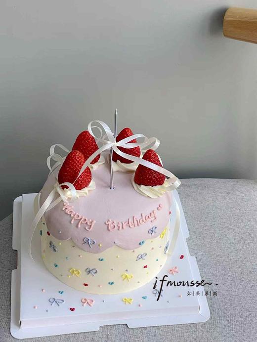 「女士」少女心草莓丝带款 商品图0