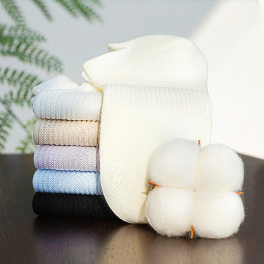 拒绝汗脚臭脚💰6双礼盒💰39.9❗最适合春夏的艾草精油船袜‼【拾袜记春夏防臭精油袜礼盒】脚部护理新科技！不掉跟！！！ 商品图2