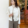 「K」洛诗琳13259新中式提花外套2025新款宽松国风盘扣外套女0571 商品缩略图1