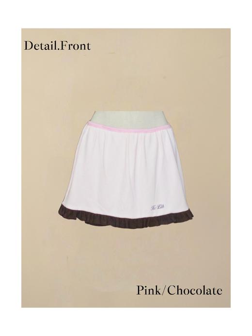 Kaiy Xiao · LAB系列 拼色花边裤裙 商品图4