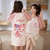 【可外穿的亲子家居服】夏季短袖睡裙薄款甜美卡通韩版中大童母女款睡裙休闲可外穿家居服。ry 商品缩略图8