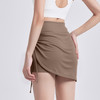 跃牌【瑜堂系列】新款抽皱运动短裙女防走光高腰提臀跑步假两件瑜伽健身裤JYMQ070 商品缩略图2