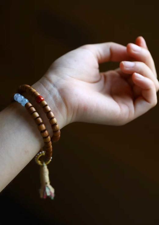 原创老山檀香·直切手串5/6mm 商品图4