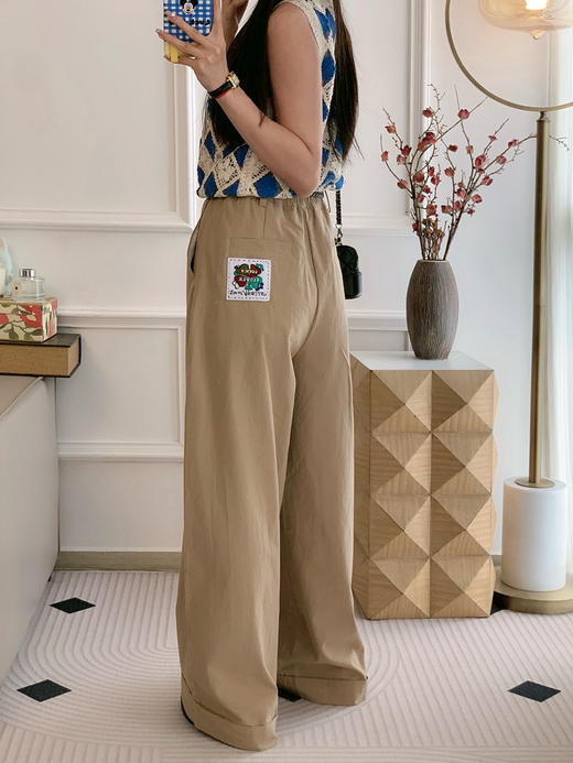 55-7 女士长裤 阔腿裤 商品图0