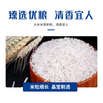 泰那兰柬埔寨猫牙米 原粮进口 一级大米20斤 长粒香米 /粮油调味 /米 /泰国香米 商品图2