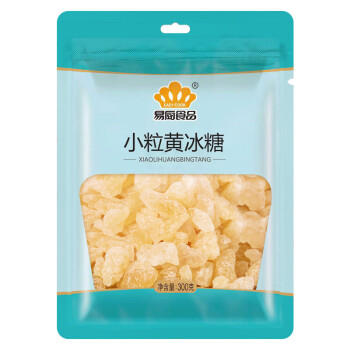 易厨食品小粒黄冰糖3斤（300g*5）煲汤冷饮泡酒老冰糖哈基米南北绿豆水 /粮油调味 /调味品 /糖 商品图4