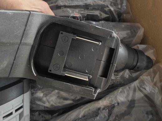 【货号04412】包邮锂电电锤机头送转换器大艺牧田款通用颜色随机发无刷电锤 商品图2