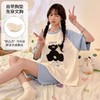 【自带胸垫！免穿文胸】新款可爱短袖女士睡衣夏季带胸垫一体式可外穿家居服套装。ry 商品缩略图2