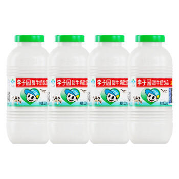 李子园甜牛奶原味乳饮品风味含乳饮料225ml*4瓶儿童学生奶营养早餐 /水饮冲调 /常温奶 /含乳饮品 商品图0