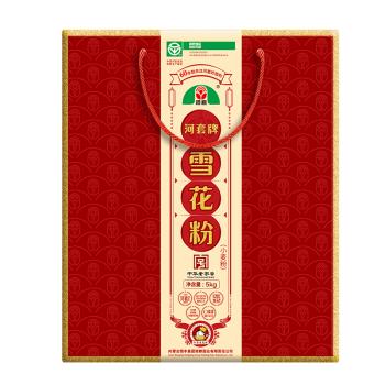 河套 河套雪花粉 小麦芯粉 雪花粉面粉 5kg /粮油调味 /面粉 /通用粉 商品图0