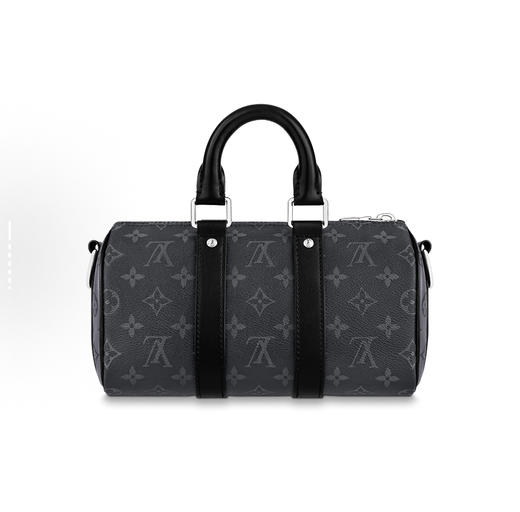 顶级免税版 VIP专柜体验 收到即官网同样  Lv keepall 25黑武士枕头包 男女通吃 经典黑老花配上keepall 包型简直万能 满足绝大多数男女生一天在外的需求，无论是通勤或是出游都能胜任 商品图1