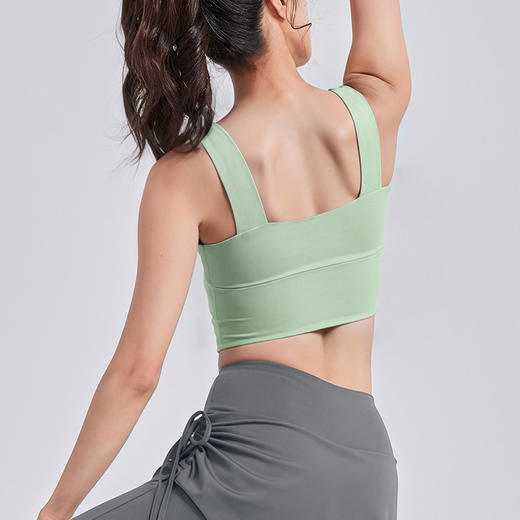 跃牌【瑜堂系列】高腰交叉运动内衣女防震跑步聚拢背心式健身瑜伽内衣JYMN187 商品图2