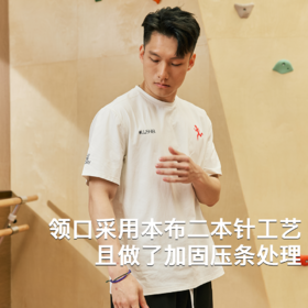 LUSHISI瞬影主题吸湿排汗运动短袖T恤美式街头篮球训练健身衣速干