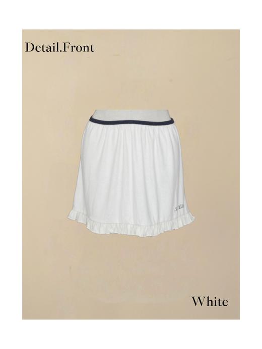 Kaiy Xiao · LAB系列 拼色花边短裙 商品图5