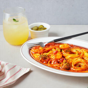 欧萨意大利面番茄肉酱 意面通心粉调味酱200g*2袋 /粮油调味 /调味品 /西式酱料 商品图5