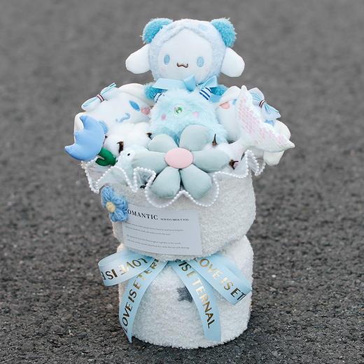 【母亲节520情人节好物】卡通玩偶花束库洛米玉桂狗毛绒玩偶花束成品母亲节生日礼物教师节礼品。ry 商品图6