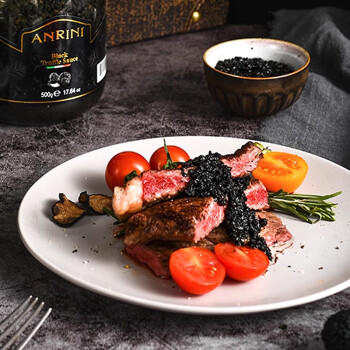 安诺尼意大利进口35%黑松露酱180g西餐意面披萨黑菌酱拌面调味酱 /粮油调味 /调味品 /西式酱料 商品图3