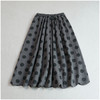 春秋百搭波点印花棉复古大摆半身裙！2025日系文艺显瘦中长款A字裙女款！ 商品缩略图2