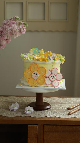 护士节蛋糕—花漾年华