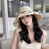 【即遮阳又显脸小】蝴蝶结蕾丝渔夫帽新款显脸小夏季户外出游遮阳防紫外线韩版太阳帽。ry 商品缩略图2