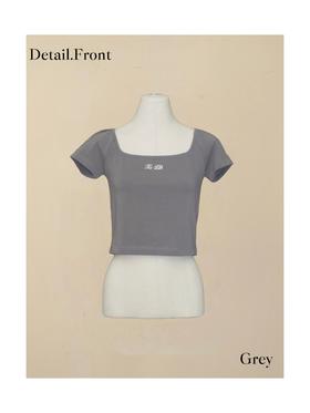 Kaiy Xiao · LAB系列 短款方领上衣