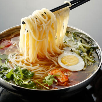 一米生活 大冷面 390g*5袋 小麦冷面 东北大冷面 朝鲜族风味特色 含料包 /粮油调味 /方便食品 /其他方便食品 商品图0