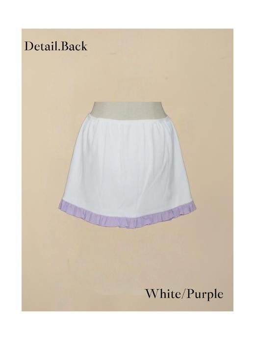 Kaiy Xiao · LAB系列 拼色花边裤裙 商品图3