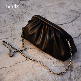 heelz设计师手工包包｜潮汐系列手拿肩背羊皮云朵包