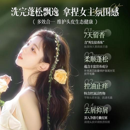 （买1送1）泊紫汀兰清茗依兰控油洗发水800ml | 去屑除螨，丰盈蓬松，防断发 商品图2