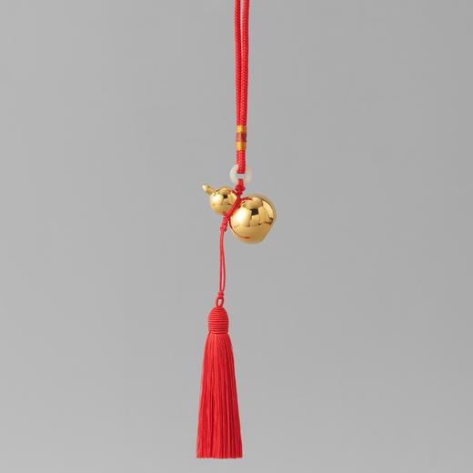 【6F】国瓷永丰源 宝葫芦-金宝42mm（满金款 送红色流苏绳） 商品图2