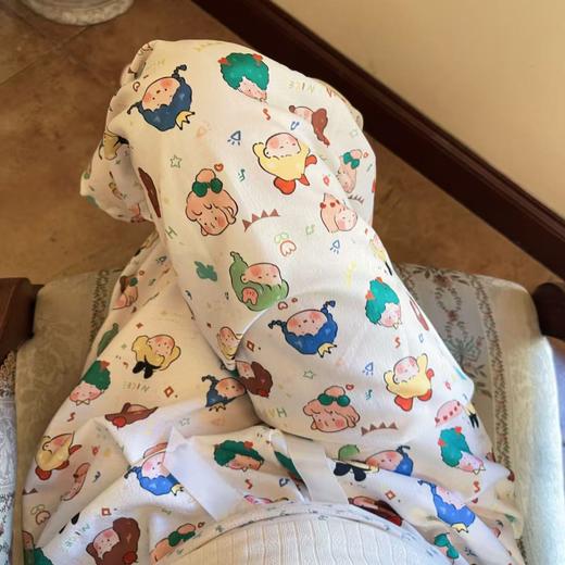 【YW】无忧购35元2件云朵棉卡通印花蕾丝花边居家遛弯长裤短裤(截单后7天发货) 商品图3