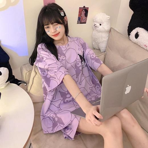 【甜美家居服！拿捏少女心】夏季短袖睡衣女士新款套装胖mm大码200斤可爱韩版卡通家居服。ry 商品图4