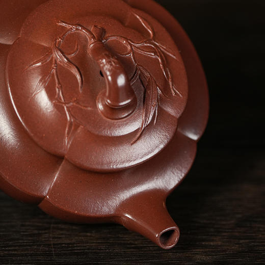 龙德堂陶艺 徐飞制《惠竹》原矿底槽清 170cc 库存请咨询客服 商品图4