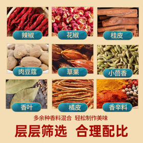 晓飞歌香辣花甲酱料120g（60gx2袋） 辣炒海鲜酱料花甲粉酱料麻辣酱料 /粮油调味 /调味品 /复合调味料