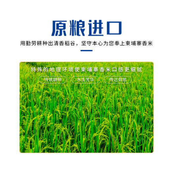 泰那兰柬埔寨猫牙米 原粮进口 一级大米20斤 长粒香米 /粮油调味 /米 /泰国香米 商品图1
