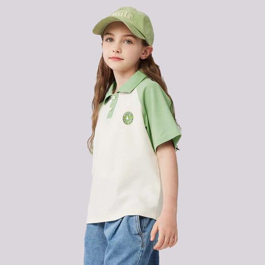 49元2件贝叮熊潮童冰氧酷棉抗菌抑菌短袖polo衫T恤 商品图6