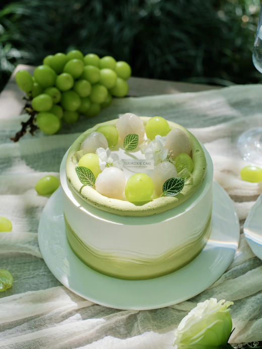 【青提荔枝】青提荔枝邂逅茉莉，在蛋糕里酿出夏日清新好滋味 商品图0