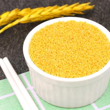 硃碌科绿色认证黄小米5斤罐装 朝阳小米地标小黄米小米粥新米杂粮 /粮油调味 /杂粮 /谷米类 商品图5