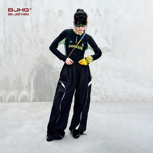 BJHG不计后果机能风工装冲锋裤子男款夏季轻薄防晒速干休闲直筒裤 商品图3