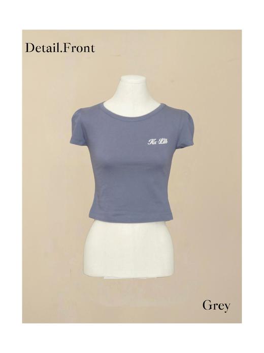 Kaiy Xiao · LAB系列 短款圆领上衣 商品图0