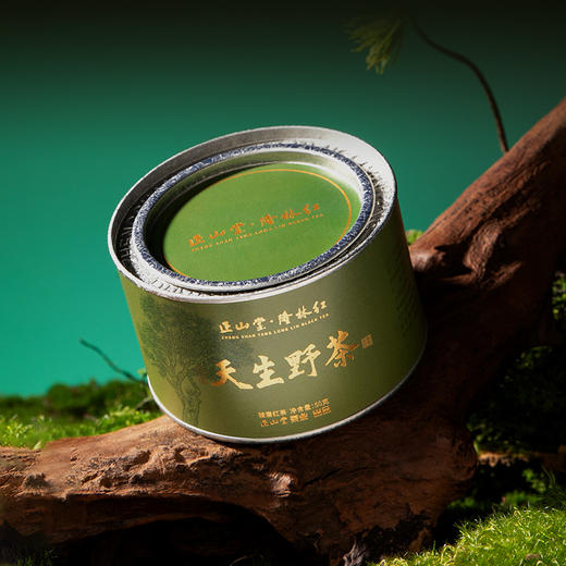 正山堂隆林红 天生野茶 特级红茶正宗骏眉中国广西野生茶叶罐装送礼 商品图5