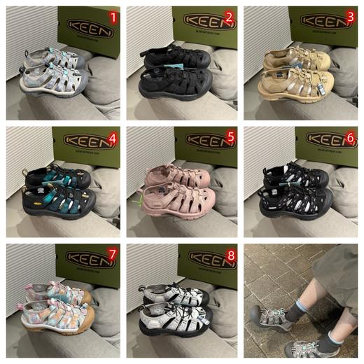 点此购买 科恩Keen夏季男女款户外编织弹力溯溪涉水鞋凉鞋 98 317290 商品图0