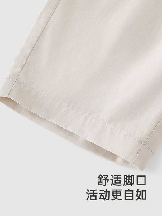 英氏儿童裤子夏季网眼透气中裤纯棉男童休闲裤子新款YRKZJ2R068A 商品图4