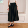 OLrain欧芮儿黑色显瘦花苞半身裙女夏季2025新款A字高腰西装裙子 商品缩略图2