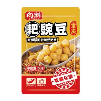 向料耙豌豆豌杂面臊子重庆小面浇头豆汤饭熟黄豌豆速食菜50g /粮油调味 /调味品 /复合调味料 商品图1