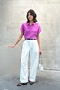 H5CS30646#撞色压线短袖衬衣 商品缩略图2